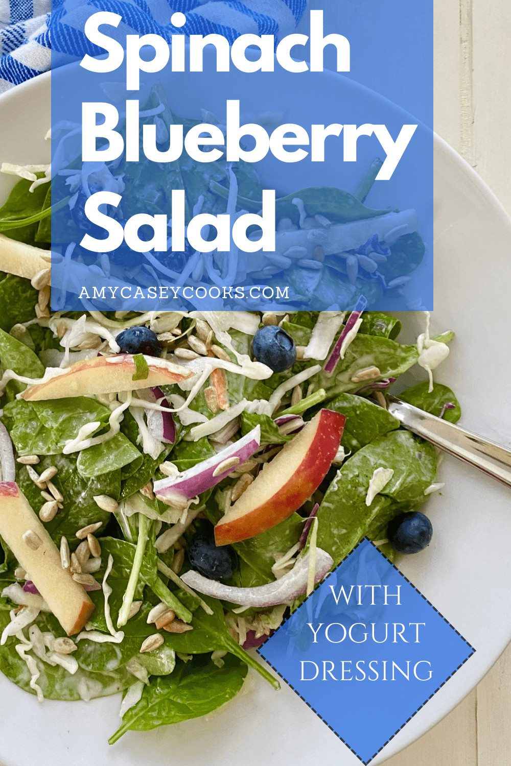 spinach blueberry salad