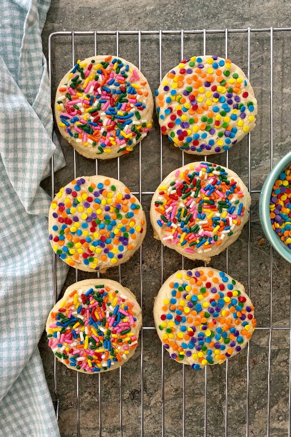 Drop Sugar Cookie Recipe {No Rolling!}