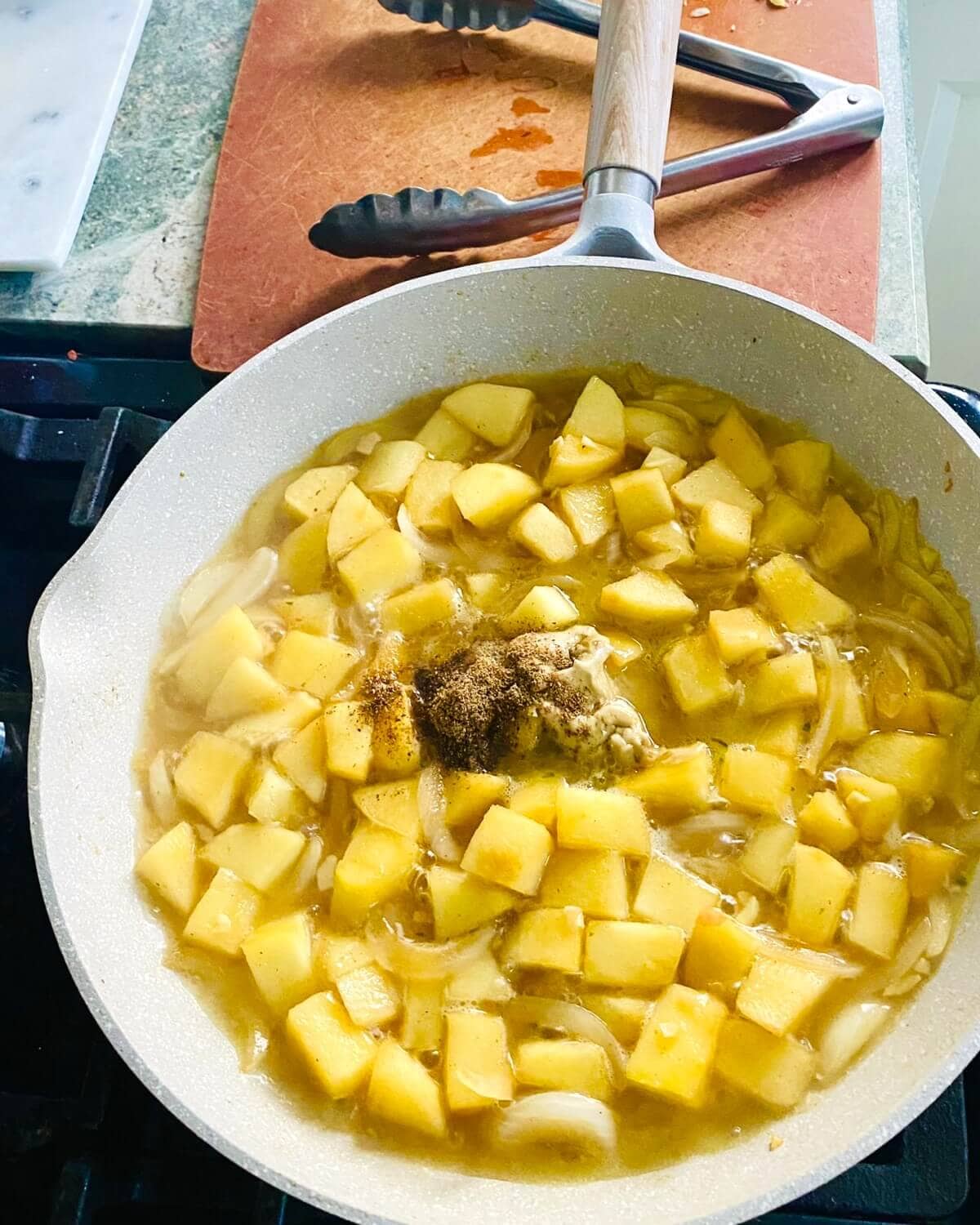 pan sauce for pork chops.