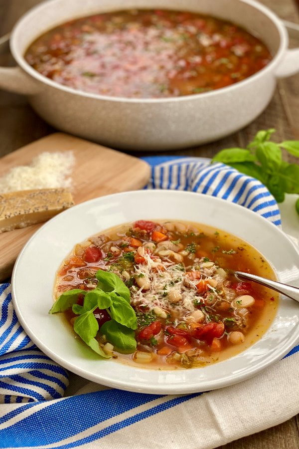 Pasta e Fagioli with Sausage
