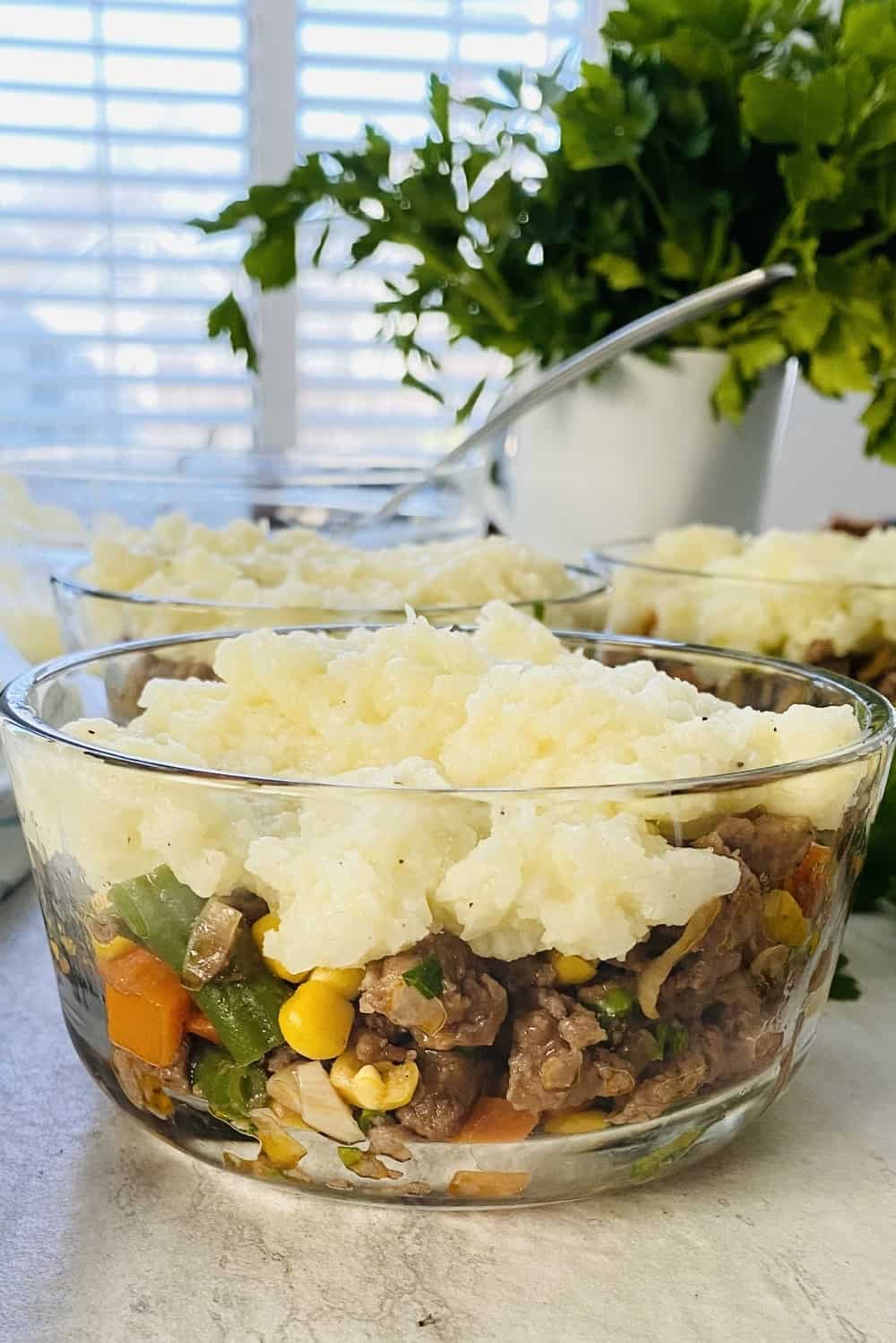 Shepherd's Pie with Cauliflower Mash