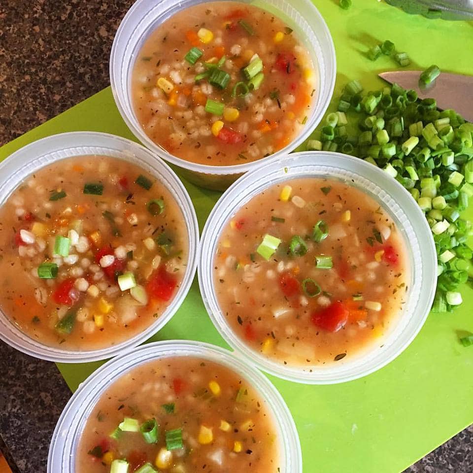Vegan Barley Soup with Vegetables