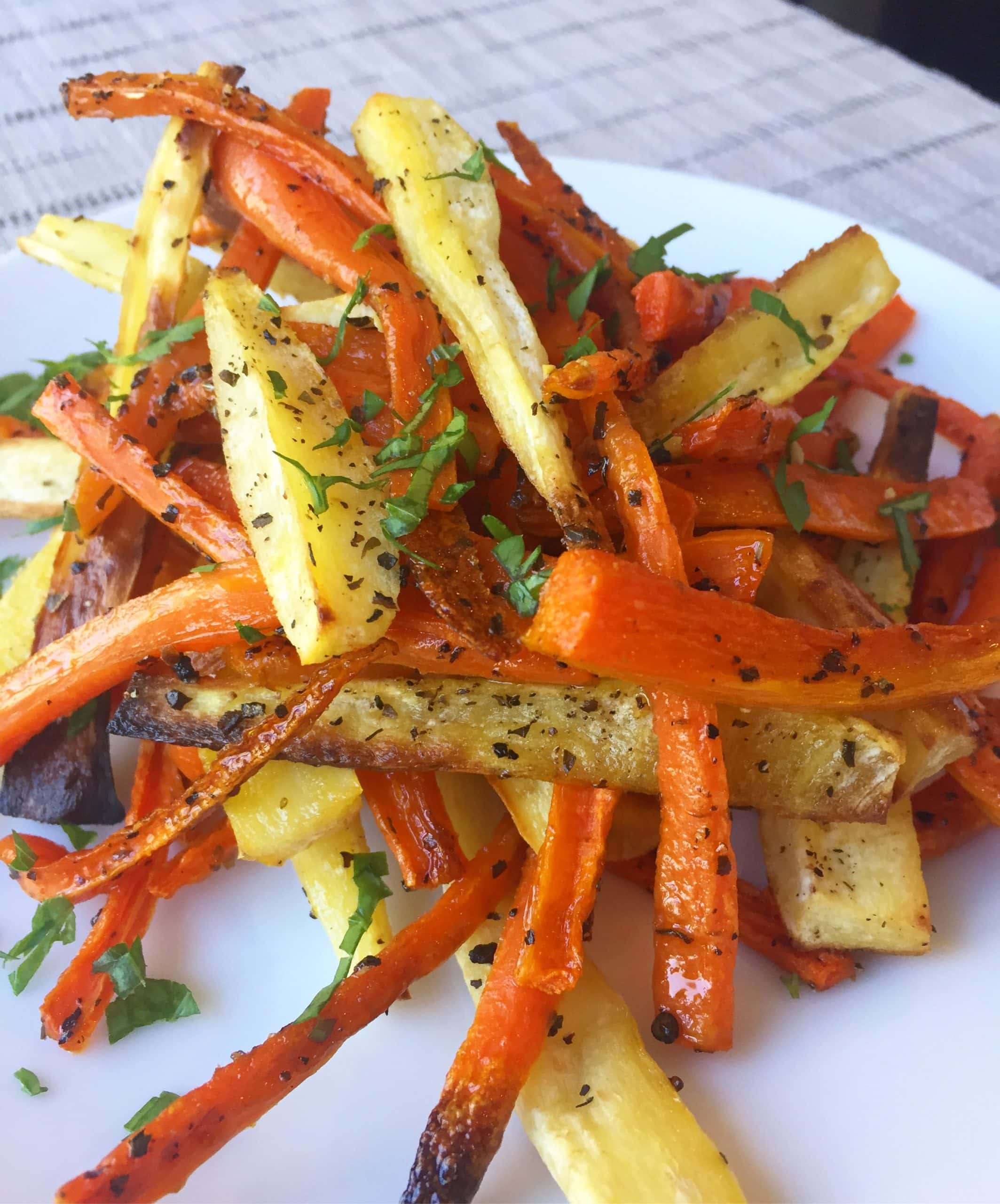 Recipe for Roast Carrots and Parsnips