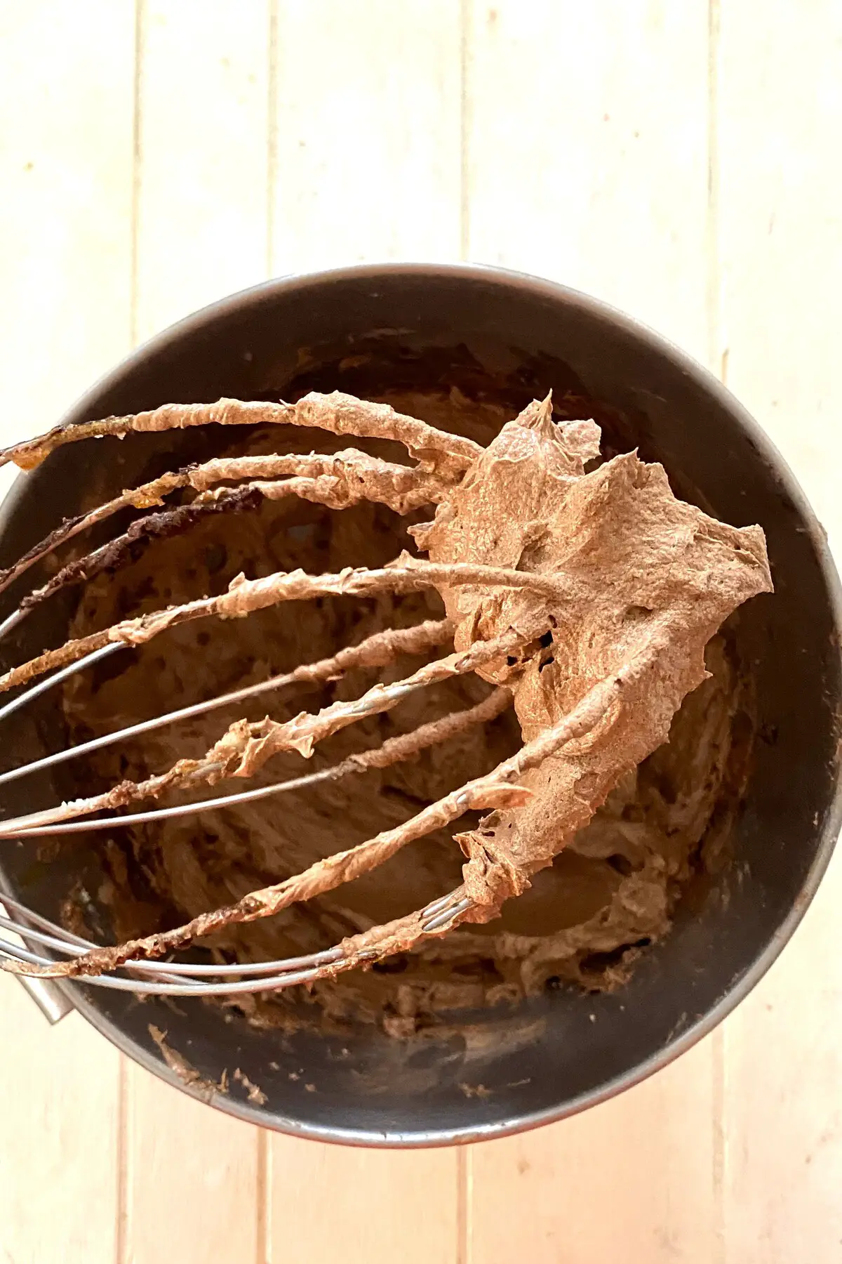 chocolate pie filling.