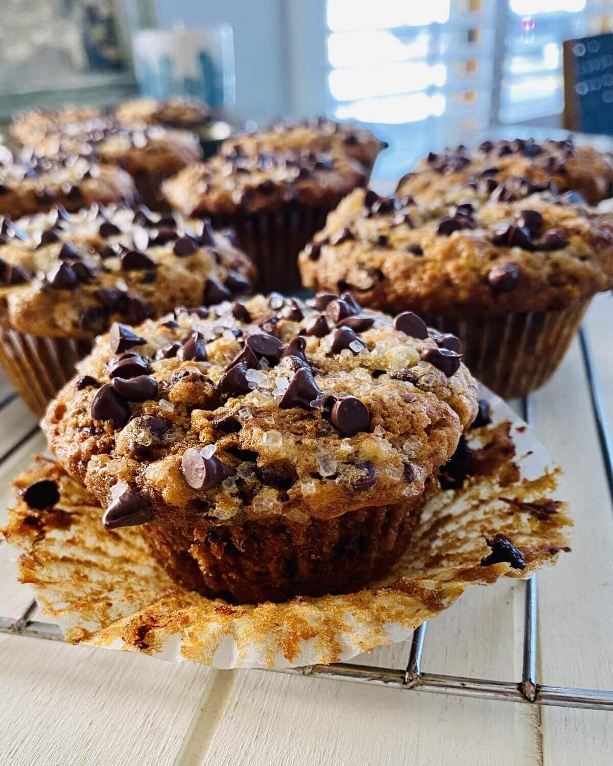 Vegan and Dairy Free Banana Muffins