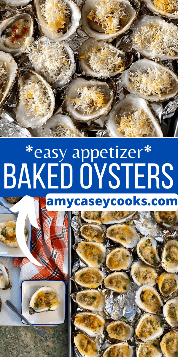 baked oysters with cheese