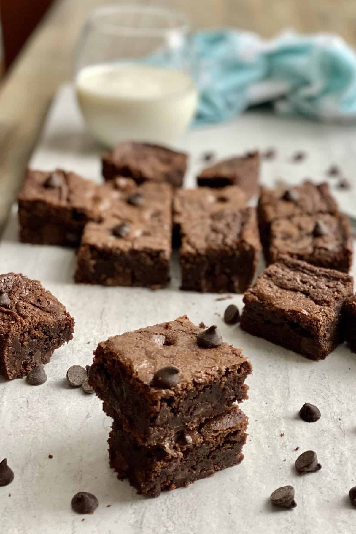 chocolate bars with milk.