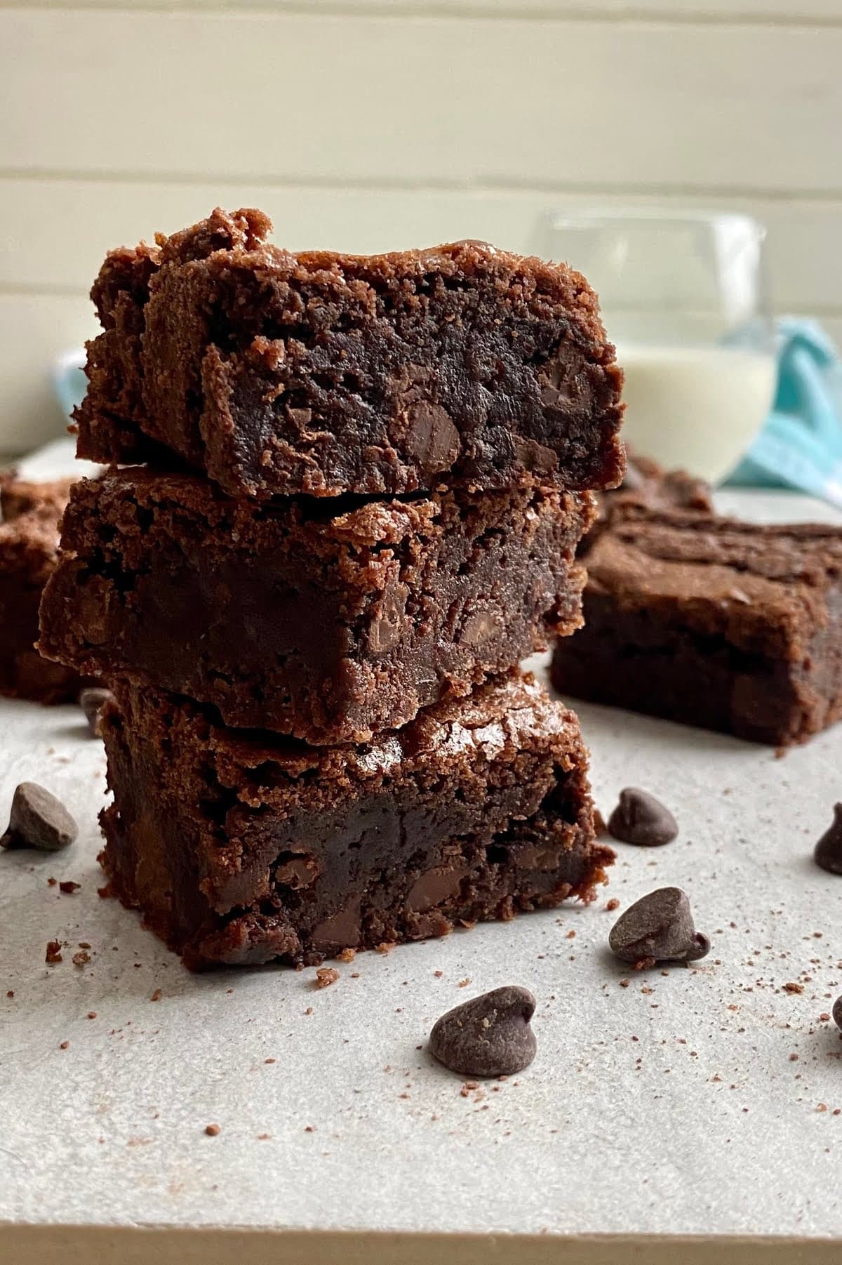 OMG! One Bowl Fudgy Brownies