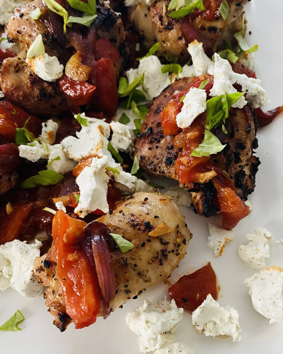 Easy Grilled Chicken with Bruschetta