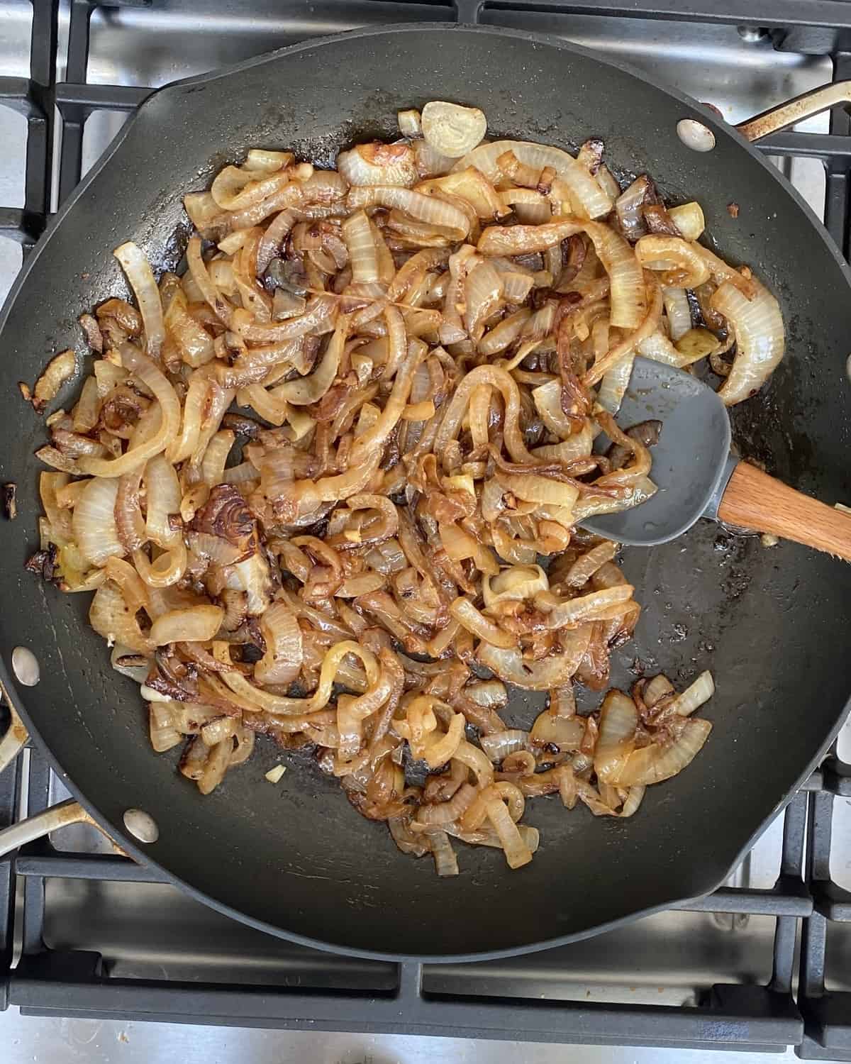 caramelizing onions