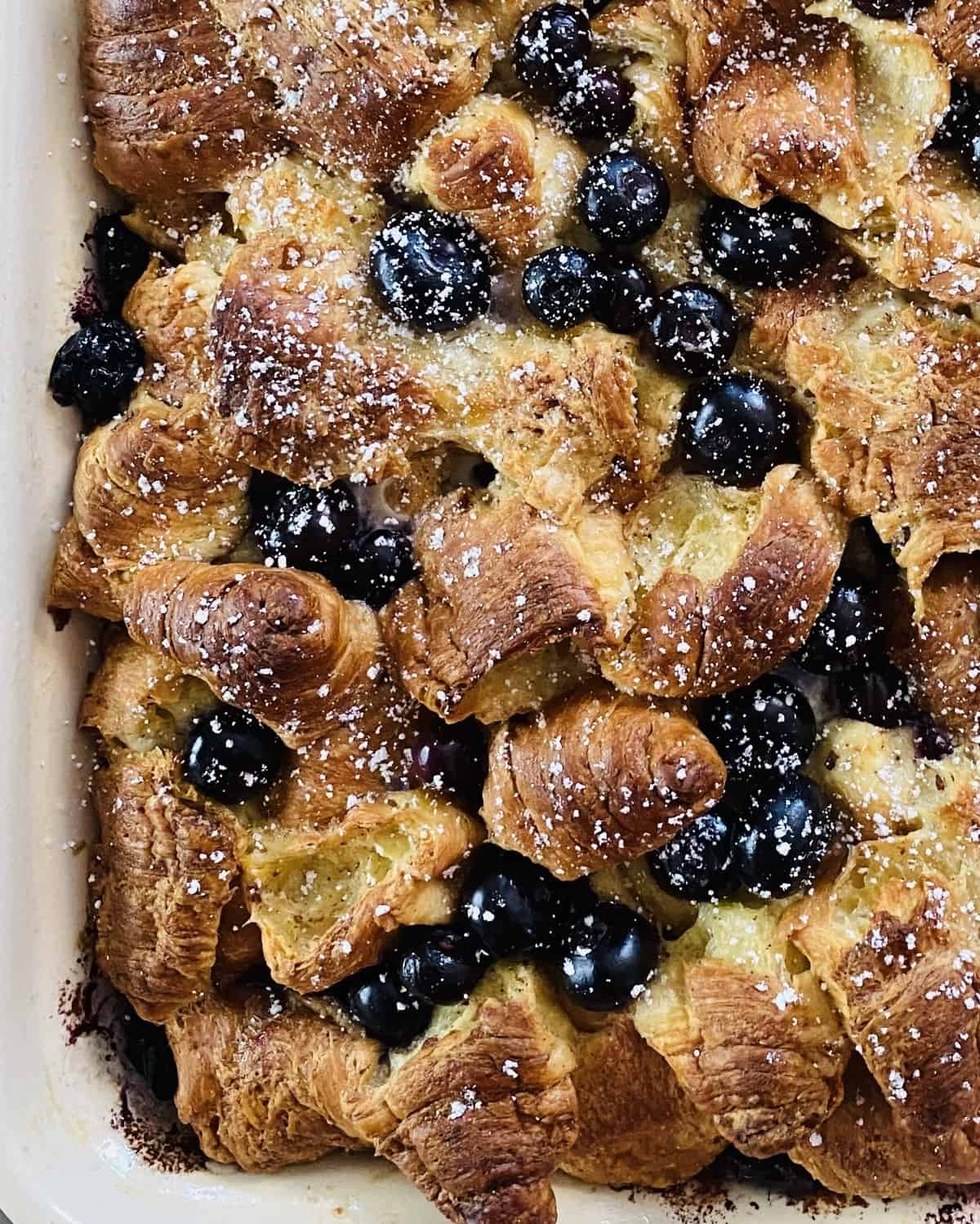 croissant French toast casserole