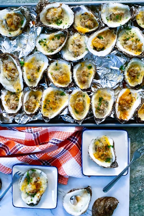 Easy Baked Oysters