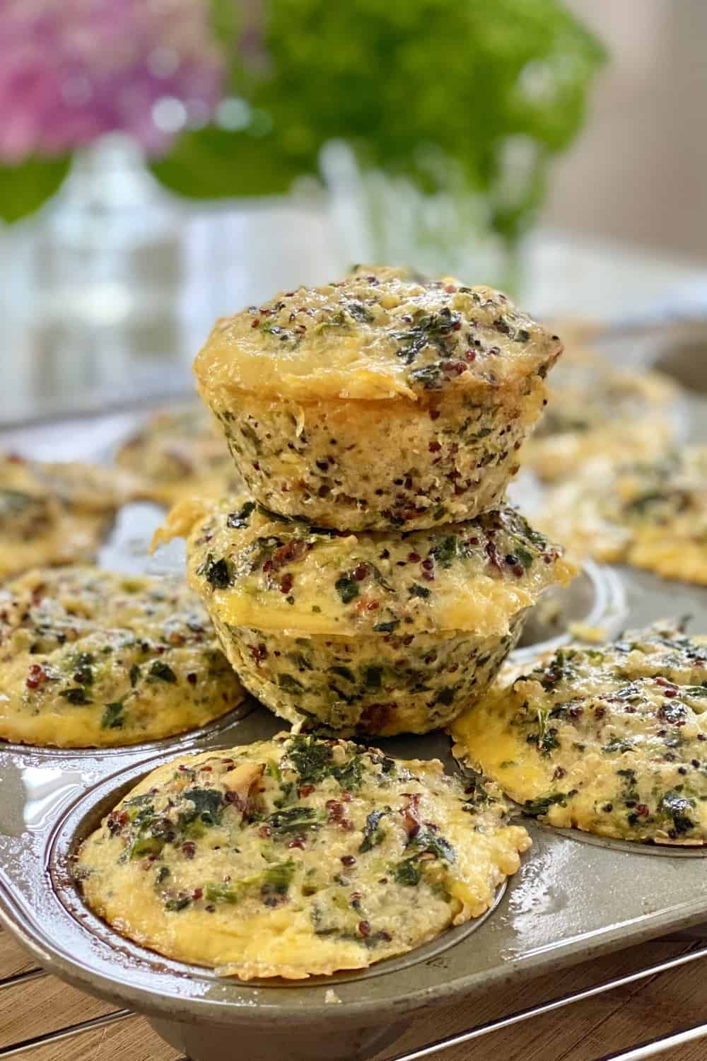 Quinoa Egg Muffins ~ A Make-Ahead Breakfast