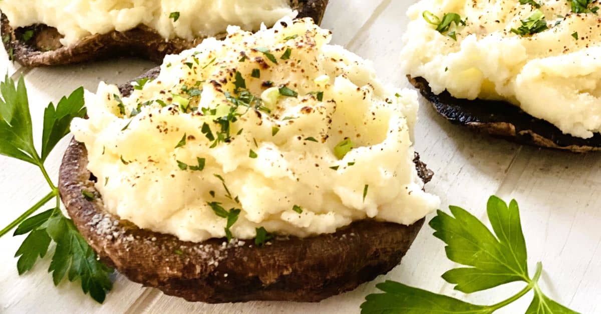stuffed portobello mushrooms