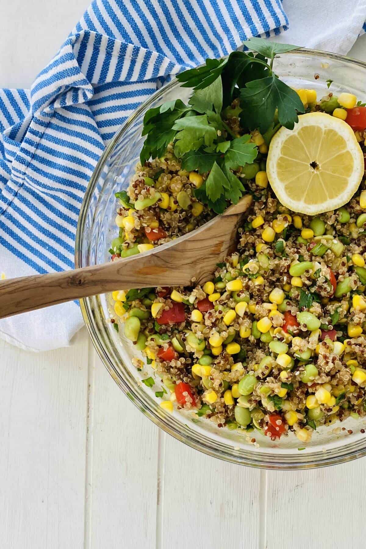 tricolor quinoa recipe salad.
