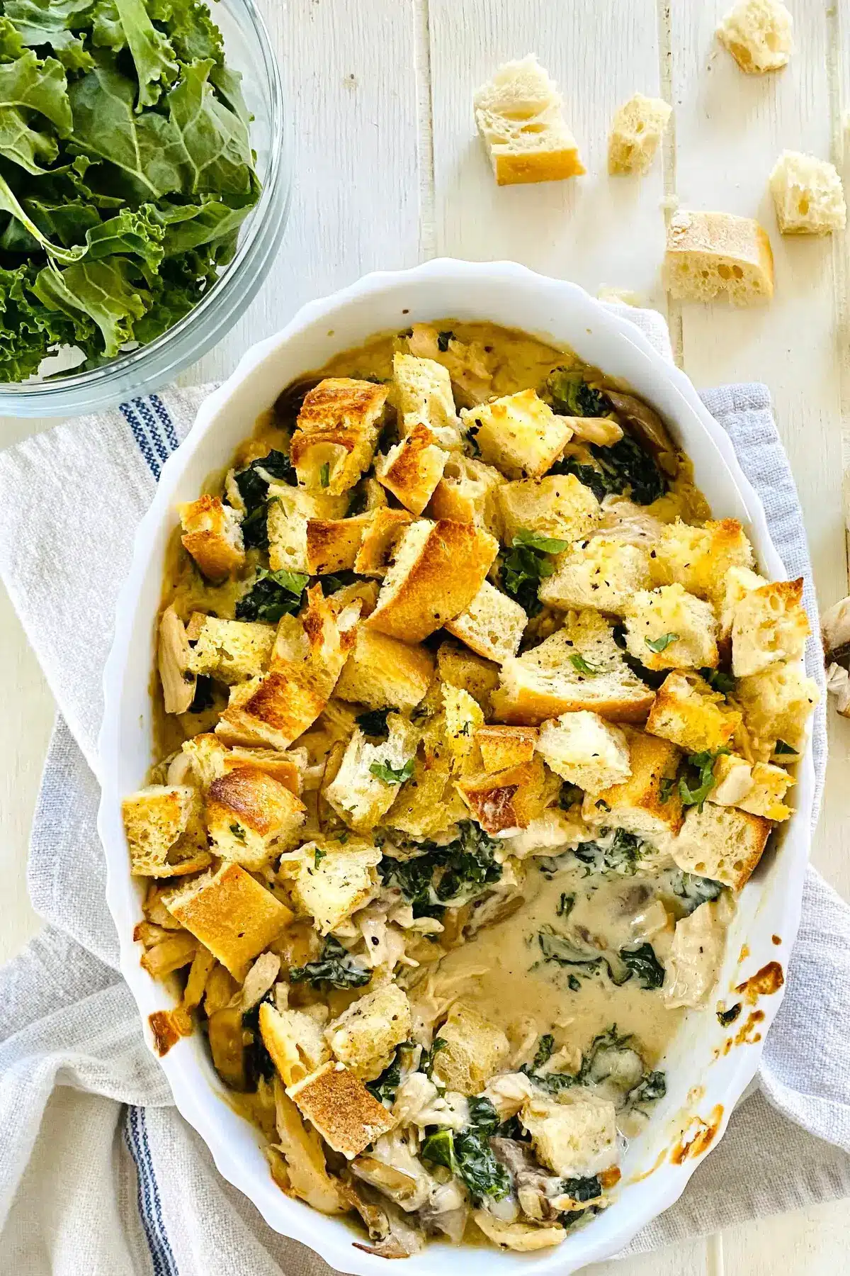 Chicken and Kale Casserole