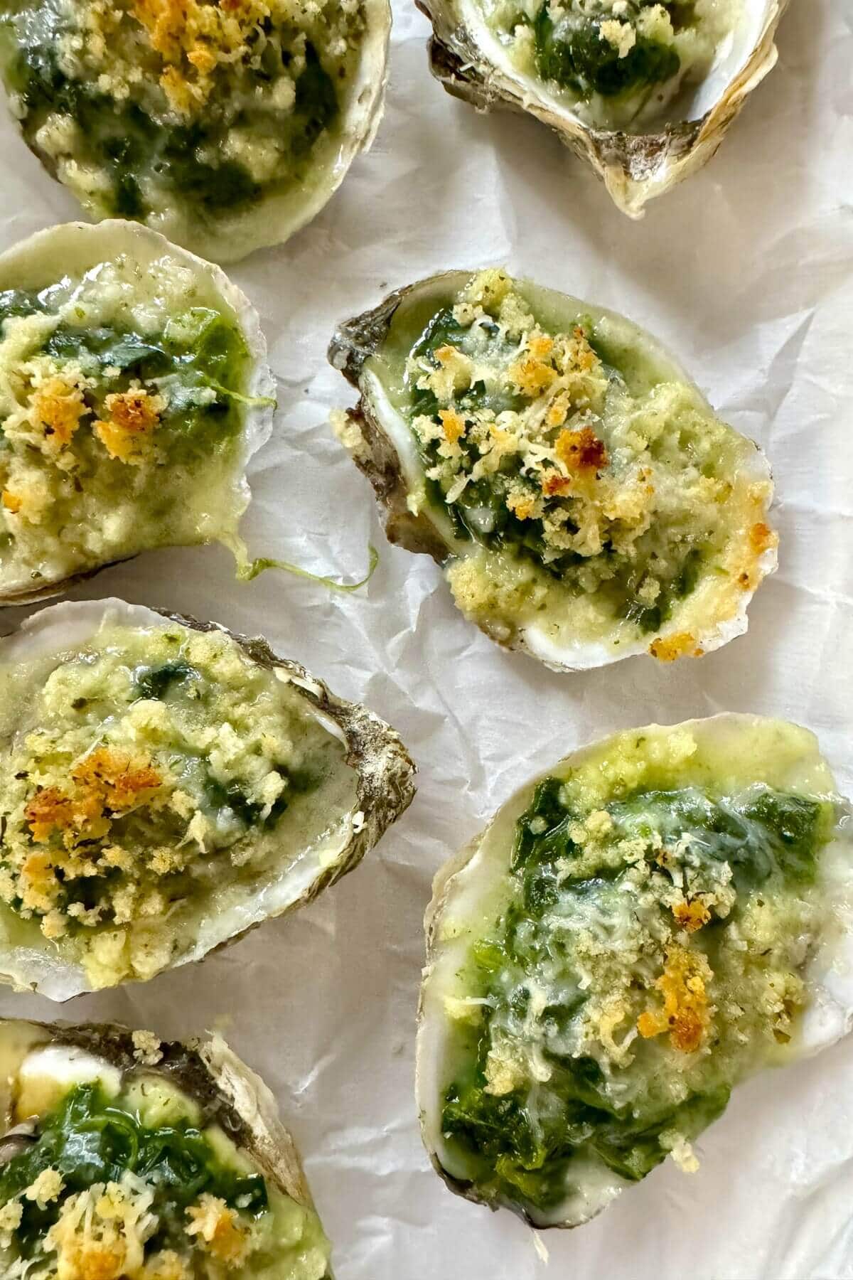 Oysters Rockefeller Recipe (Simple with Frozen Creamed Spinach)