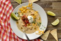 Creamy Instant Pot Chicken Enchilada Soup