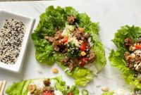 Savory Beef Lettuce Cups