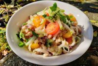 Year-Round Farro and Chayote Squash Salad