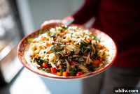 Spring Cleansing Dandelion Orzo Salad