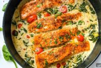 Tropical Coconut Salmon Bake