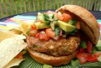 Southwestern Turkey Burgers: Fresh Salsa Perfection