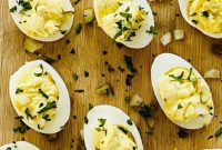 Pickle-Perfect Deviled Eggs