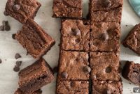 Your New Favorite One Bowl Fudgy Brownies