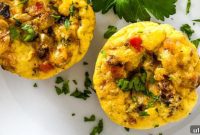 Keto Paleo Muffin Tin Scrambled Eggs