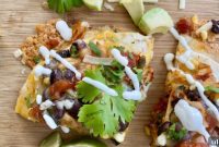 Tex-Mex Layered Fiesta with Cheesy Chicken, Sweet Corn and Black Beans
