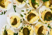 Jalapeno Fire Deviled Eggs