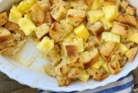 Sunshine Pineapple Bread Pudding