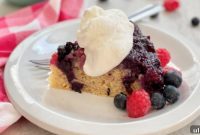 Jeweled Berry Inversion Cake