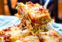 Hearty Spinach and Sausage Lasagna