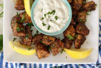 Zesty Blackened Tuna Bites with Sweet Pickle Relish