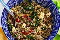The Savory Quinoa Kickstart: Eggs, Sausage & Spinach