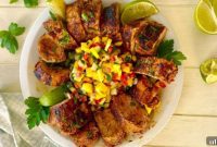 Tropical Tango Pork Tenderloin with Mango Salsa