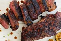 Tender Smoky Coffee Rubbed Steak