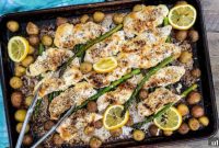 Easy Everything Bagel Chicken Bake