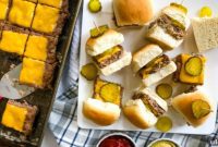 Ultimate Crowd-Pleasing Cheeseburger Sliders
