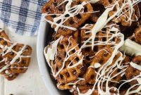 Creamy Pumpkin Pretzel Twists