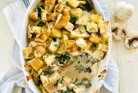 Comforting Creamy Chicken and Kale Casserole