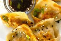 Irresistible Pork Potstickers with Signature Dipping Sauce