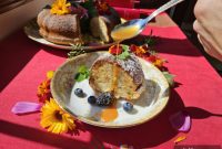 Sunshine Lemon Balm Bundt Cake