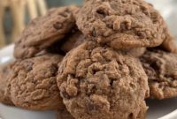 Double Chocolate Pudding Cookies