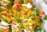 Crispy Baked Taquitos