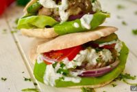 Zesty Greek Turkey Sliders with Cool Cucumber Tzatziki