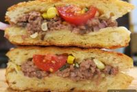 The Ultimate Father’s Day Meat and Mushroom Panino for Protein Fans