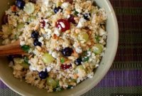 Tropical Quinoa Salad with Berries and Pine Nuts